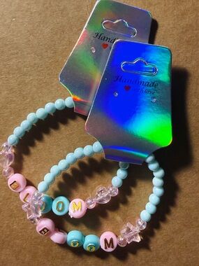 Inspirational 'BLOOM' Beaded Bracelet